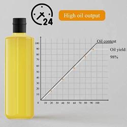 CGOLDENWALL 1200W Household Commercial Automatic Oil Press Machine Nuts Seeds Oil Presser Pressing Machine Cold Press Hot Pressing machine Stainless Steel with industrial motor 110V