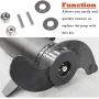 CASTNOO MKP-34 Prop & Nut Kit E Perfectly Suitable for Minn Kota Trolling Motor Including Prop Nut & Washer 1865019