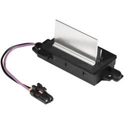 AC Blower Control Module - Replaces 1580567, 93803636, 89018778 - Compatible with Chevy, Cadillac, GMC and Other GM Vehicles - Silverado, Trailblazer, Envoy, Sierra, Rainier - Heater Blower Resistor