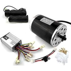 L-faster 36V48V 1000W Unitemotor MY1020 Motor with Throttle and Controller High Power Electric Scooter Chain Drive Engine DIY Gocart Kit