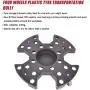 Tire Dolly Wheel Assembly Dolly with 360° Rotation - 350 Pound Capacity, Automotive Accessories for Car, Truck, and Motorcycle Tires