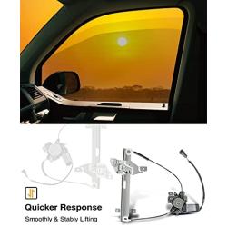 A-Premium Power Window Regulator with Motor Compatible with Chevrolet Impala 2000-2005 Rear Passenger Side