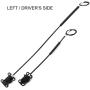 CNS Power Sliding Door Cable Assembly Kit (without Motor) Left Side Compatible with 05-10 HONDA ODYSSEY 3.5L (3471cc) SOHC V6