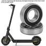 SPYMINNPOO Ball Bearings, 2pcs Ball Bearings Electric Scooter Front Motor Drive Wheel Bearings Compatible with M365/1S/PRO