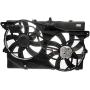 Dorman 621-392XD Dual Fan Assembly With Upgraded Controller Compatible with Select Ford / Lincoln Models (OE FIX)