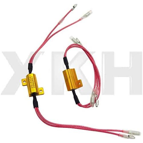 Motorcycle Load Resistors LED Turn Signal Controllers for Fix fast flash Turn signal new