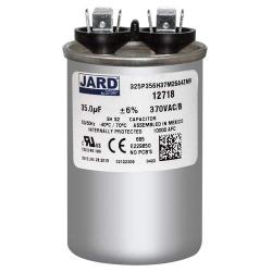 Jard 12718 35MFD X 370V ROUND Motor Run Capacitor
