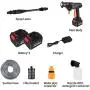 Pistolet nettoyeur haute pression sans fil, 2 x 24V 20000Ah 200W Max 435PSI, nettoyeur portable source d'alimentation, nettoyeur haute pression 200W avec buse réglable 3 en 1, adapté au lavage de voitures/fleurs/sols, etc. Pistolet nettoyeur haute pression sans fil, 2 x 24V 20000Ah 200W Max 435PSI, nettoyeur portable source d'alimentation, nettoyeur haute pression 200W avec buse réglable 3 en 1, adapté au lavage de voitures/fleurs/sols, etc.