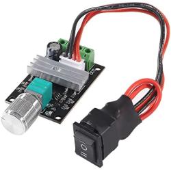 Shutao 2pcs 6V 12V 24V 28V 3A 80W DC Motor Speed Controller PWM Speed Adjustable Reversible Switch 1203BB DC Motor Driver Reversing