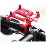 DS. DISTINCTIVE STYLE Aluminum Universal Bike Phone Mount for 31.8 mm Handlebar 360 Degree Rotatable Motorcycle Phone Holder Adjustable Cycling Phone Mount - Red