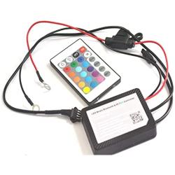 liteball LED Light Wireless Controller , RGB APP Control Multi-Color Music Gradual Strobe Mode for RGB Motorcycle Light Rock Light Wheel Rim Light