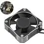 hightseck 21000RPM RC Motor Cooling Fan, 8.5V 35MM Brushless RC Motor Heatsink, ESC Cooling Fan Heat Dissipation for 1/10 1/12 1/8 RC Car Sensored Brushless Motor(Silver)