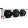 OzCoolingParts Pro Top 3 Row Core Aluminum Radiator + 3 x 9