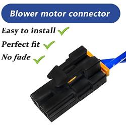 GM 15-75221 Blower Motor Wiring Harness, 15887352 Silverado Fan GM AC Harness Blower Motor Connector Compatible with 2007-2013 Chevy Silverado Tahoe Suburban 1500 2500 3500 Avalanche, GMC Sierra Yukon