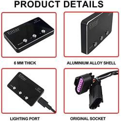 Car Throttle Response Controller 9 Drive Modes Racing Accelerator Potent Booster for Chevrolet Silverado ,Cadillac Escalade 2007+ (Red)