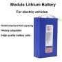 Grideto 36V Ebike Lithium Battery Pack, 18650 Lithium Battery Pack,Built-in BMS,for Ebike Airplane Models Power Tools Electric Motorcycles Scooter 500W 350W 250W 200W Motor,36V 18Ah