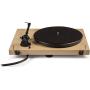 Crosley C10A-NA Hardwood Turntable with Low Vibration Synchronous Motor, Natural