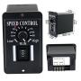 EElabper Motor Speed Controller DC PWM Brush Generator Control Adjustable 10-60V 6A with Reversible Switch