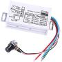 Stayhome 1pcs 9V 12V 24V 36V 48V 60VDC 20A PWM DC Motor Speed Controller Stepless Variable Speed Regulator with Metal Shell