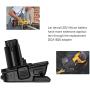 Tai Xin BATT 18V to 20V Adapter for Dewalt, for Convert Dewalt 20V Li-ion Battery DCB205 DCB201 DCB609 to Dewalt 18V NiCad & NiMh Battery Tools DC9096 DW9096 DC9098 DW9099
