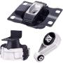 Engine Motor Mount Set -Compatible with Fits for 2005 2006 2007 Ford Focus 2.0L 2.3L,A3103 A2986 A2939
