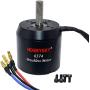 Hobbysky 6374 230KV Brushless Outrunner Motor Belt Drive Motor with Closed Cover for DIY Electric Skateboard Electric Bike Mini Scooter Surfboard