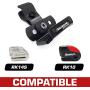 RADIKAL RK402 Motorbike Transport Bracket for Disc Lock RK10 RK14S to Mount on Tubes and Screws