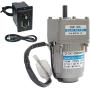 Bemonoc 15W AC 220V 50/60HZ Adjustable Variable Gear Reducer Motor 22RPM & AC Speed Controller Kits CW CCW For industry