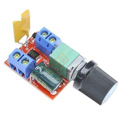 5A Mini DC Motor PWM Speed Controller 3V-35V Speed Regulator Control Switch LED Dimmer DC 5V 12V 24V