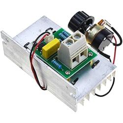 AC 220V SCR Electric Voltage Regulator Speed Control Driver Dimmer 10000W Fan Motor Controller
