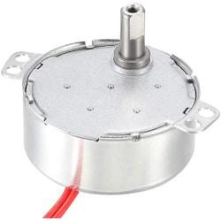uxcell Turntable Synchronous Synchron Motor 50-60Hz 12 VAC CW 4W (5-6RPM)