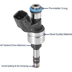 X AUTOHAUX 4pcs 12633784 Fuel Injector for GMC Terrain 2012-2017 for Chevrolet Equinox 2012-2017 Malibu 2013-2014 for Buick Verano 2012-2017 LaCrosse 2012 2014-2016 Regal 2011-2017 2.4L