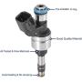 X AUTOHAUX 4pcs 12633784 Fuel Injector for GMC Terrain 2012-2017 for Chevrolet Equinox 2012-2017 Malibu 2013-2014 for Buick Verano 2012-2017 LaCrosse 2012 2014-2016 Regal 2011-2017 2.4L