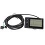 Motor Controller, Waterproof Mini LCD Panel Brushless Speed Controller Kit for Electric Bicycle Scooter（24V-48V）