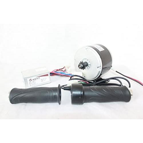 L-faster 24V 250W Electric Brushed DC Motor Electric DIY 250W Motor Kit E-Bike Engine High Speed Motor with 11 Tooth Sprocket