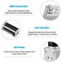 Greartisan DC 12V 30RPM 13.5Kg.cm 8mm Single Shaft Self-Locking Reversible Worm Gear Motor with Cable, High Torque Speed Reduction Motor, Turbine Electric Gearbox Motor