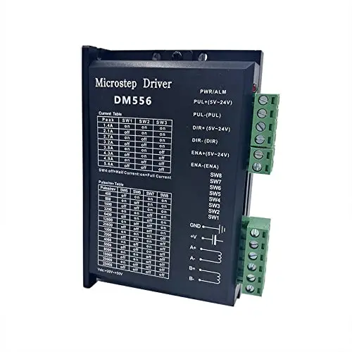 DM556 Digital Stepper Motor Driver 2 Phase 5.6A for 57 86 Stepper Motor NEMA23 NEMA34 Stepper Motor Controller