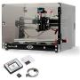 3018-SE V2 CNC Router Machine with Transparent Black Enclosure + Touchscreen Offline Controller