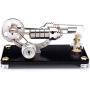 Sunnytech Low Temperature Stirling Hot Air Engine Electricity Power Generator Model DWCL-01-M14-03-L