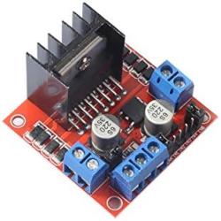 DEVMO 10 Packs L298N Motor Drive Controller Board Module Dual H Bridge DC Stepper Compatible with Ar-duino Electric Projects, Smart Car Robot