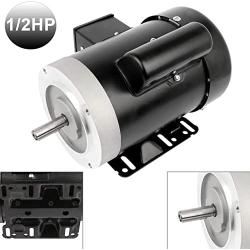 1/2HP Electric Motor 1750RPM General Purpose Single Phase Motor 115/230V 7/8