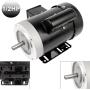 1/2HP Electric Motor 1750RPM General Purpose Single Phase Motor 115/230V 7/8