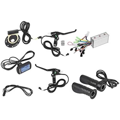 Motor Brushless Controller with LCD Display Panel & Sensor & Throttle for E-Bike Bike