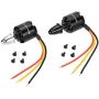 JIMI 1 Pair X1410 2400KV Brushless Motor CW/CCW for Mini Racing Drone 130 H150 QAV180 200 RC Quadcopter