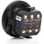 12V/24V/36V/48V/72V LED Digital Battery Indicator Gauge with Hour Meter for Golf Cart Forklift Car Scooter Motorcycle 12-72 Volt
