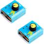 DKARDU 2 pcs RC Servo Tester 3CH Digital Multi ECS Servo Tester RC Consistency CCMP Master Speed Controller Checker Adjustment Steering Gear Tester for RC Helicopter Car Boat