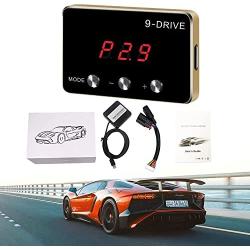 Throttle Response Controller,9 Drive 9-Mode Universal Electronic Throttle Controller For Dodge Maserati Chrysler Jeep(807)(Red)