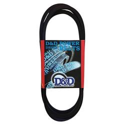 D&D PowerDrive 3V500 V Belt, 3V, Rubber, 3/8