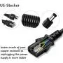 24V 6A 144W AC Power Supply Adapter 6amp 100-240V AC to DC 24 Volt 6Amp 5.5mm x 2.1mm DC Plug, for DC 24V LED Strip Light, CCTV Cameras