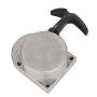 Pull Start Starter, Alloy Pull Start Starter Kit Fit for 49cc 50cc 60cc 66cc 70cc 80cc 2-Stroke Motorized Bicycles